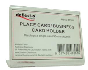 Deflecto Single Business Card Display Holder